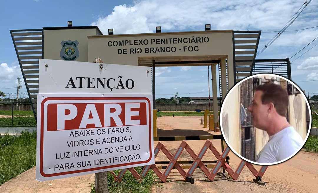 Detentos aceitam entregar armas com a chegada do promotor Tales Tranin